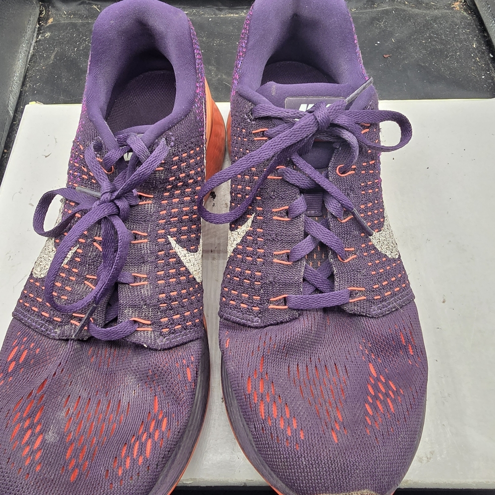 Women's Purple‎ and Orange Athletic Shoes